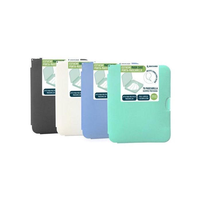 Estuche Porta Mascarilla Xsecure 105X130 Mm. Gris