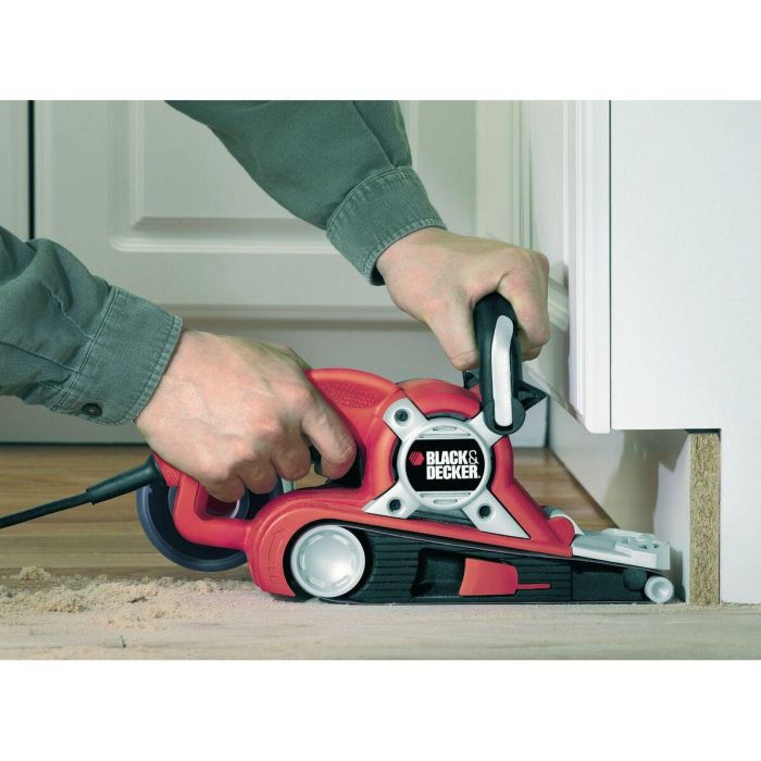 Black And Decker Lijadora Banda 720W KA88-QS Lija 75X533 4 Black And Decker Lijadora Banda 720W KA88-QS Lija 75X533 4