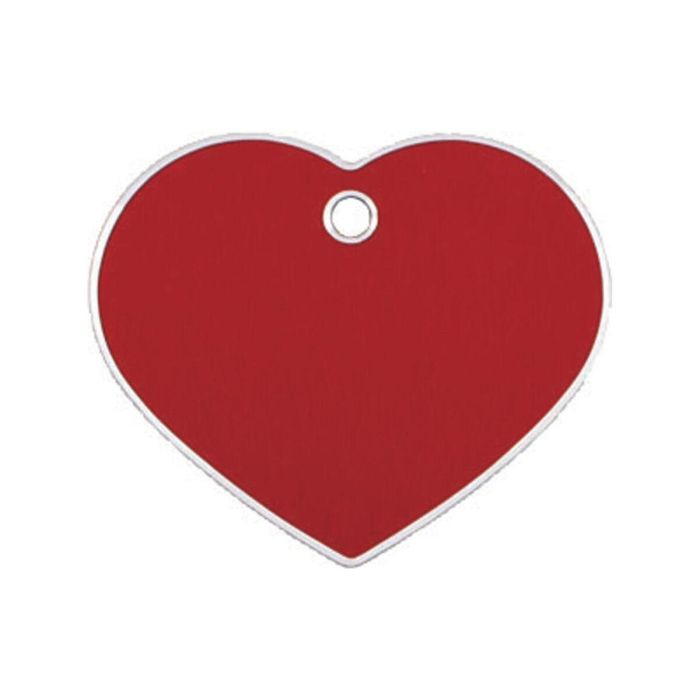 Placa identificativa para collar Imarc Heart Rojo 0 Placa identificativa para collar Imarc Heart Rojo 0
