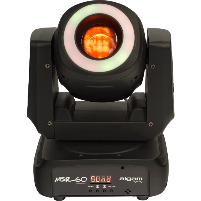 ALGAMLIGHT Cabeza Móvil Spot Led 60W Con Anillo Led 1 ALGAMLIGHT Cabeza Móvil Spot Led 60W Con Anillo Led 1