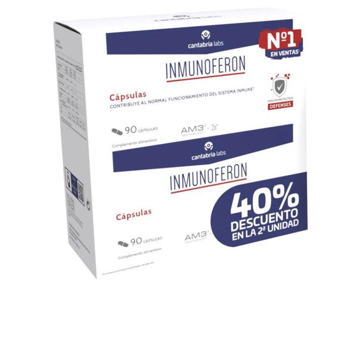 Inmunoferon Cápsulas Pack 2 X 90 Unidades 0 Inmunoferon Cápsulas Pack 2 X 90 Unidades 0