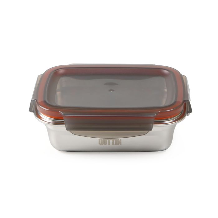 Quttin Fiambre Acero 1.8L para Microondas y Horno, 18 x 9 x 23 cm (12 Unidades) 2