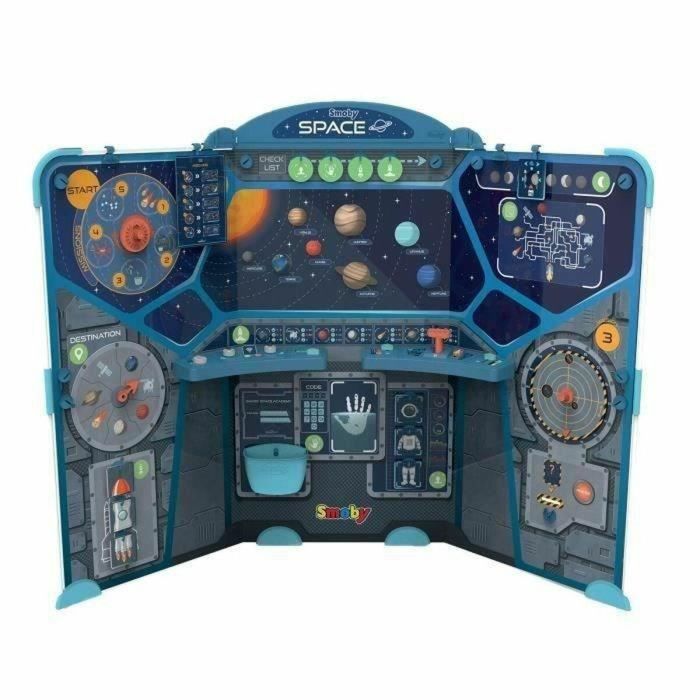 Smoby SMOB390100 Centro Espacial Descubrimiento del Espacio para Niños de 5 Años