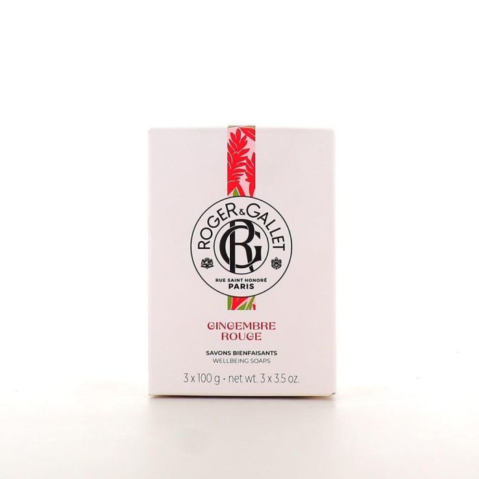 Roger & Gallet Jabón de Jengibre Rojo 3x100g
