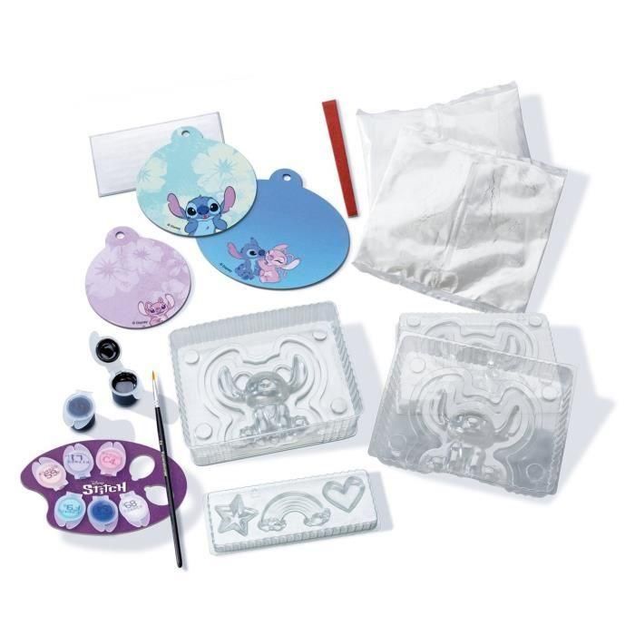 Be Creative Stitch Figuritas, 5 objetos para hacer en yeso, Actividad relajante y creativa, 7 años, 23877, Ravensburger 2 Be Creative Stitch Figuritas, 5 objetos para hacer en yeso, Actividad relajante y creativa, 7 años, 23877, Ravensburger 2
