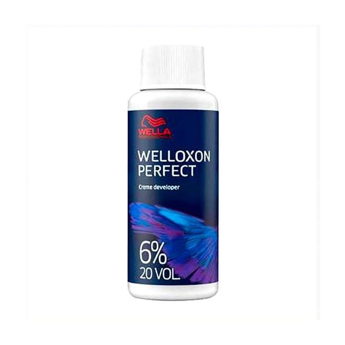 Wella Welloxon Perfect Oxidante en Crema 6% (20 Volúmenes) 60ml para Coloración y Decoloración