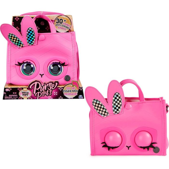 Spin Master Bolso Purse Pets Totes Amazing 6066416/1086219 Puppy Bunny con Sonidos 1