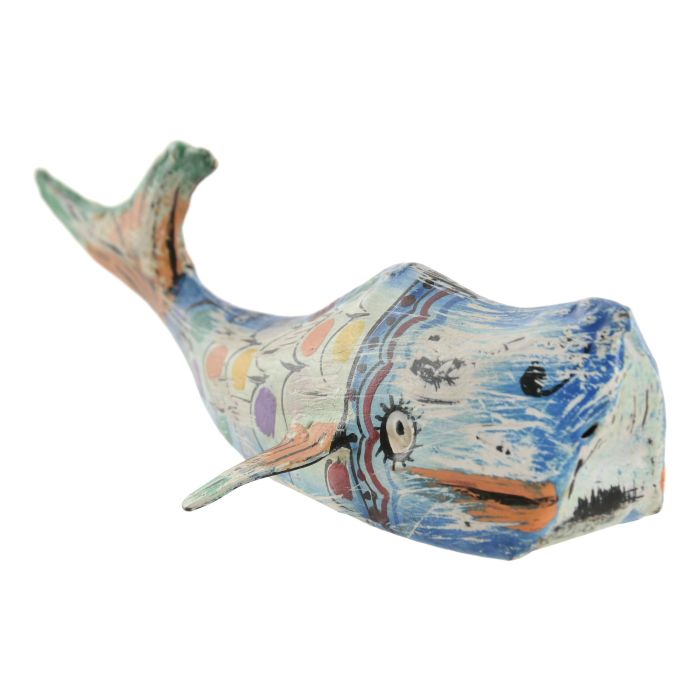 Decoracion Pared Mediterraneo DKD Home Decor Azul Multicolor 14 x 46 x 12 cm Set de 3 (2 Unidades) 2