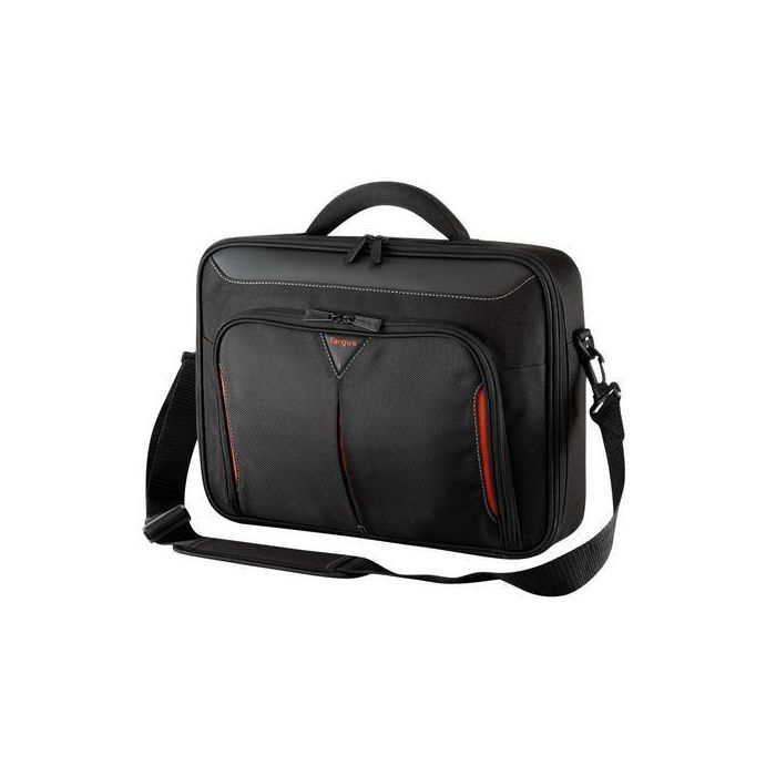 Targus Maletín Classic+ para Portátil 15.6" Negro de Poliéster, con Tirante de Hombro, Asa Acolchada y Organizador Frontal 2 Targus Maletín Classic+ para Portátil 15.6" Negro de Poliéster, con Tirante de Hombro, Asa Acolchada y Organizador Frontal 2