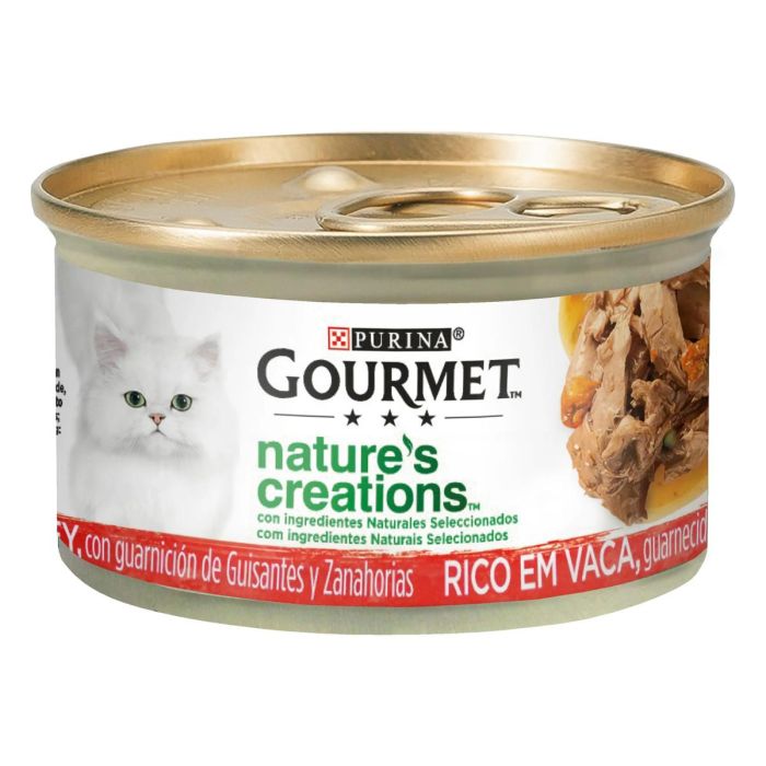 Purina Gourmet Nature Beef Caja 24x85 gr