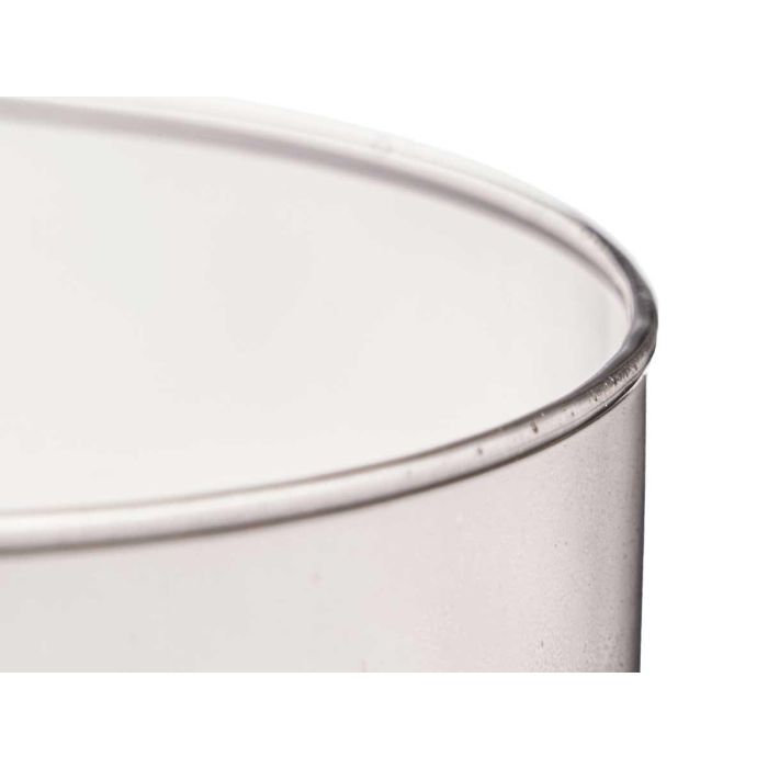 Jarrón de Cristal Cilíndrico Gris - 12 cm diámetro x 40 cm alto - Giftdecor (6 Unidades) 3 Jarrón de Cristal Cilíndrico Gris - 12 cm diámetro x 40 cm alto - Giftdecor (6 Unidades) 3