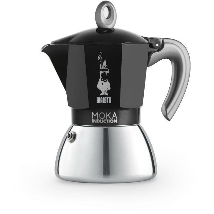 Cafetera italiana de Bialetti - Inducción Moka - 6 tazas Cafetera italiana de Bialetti - Inducción Moka - 6 tazas