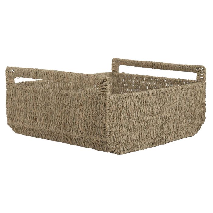 DKD Home Decor Cesta Balines Natural 45 x 34 x 20 cm Set de 4