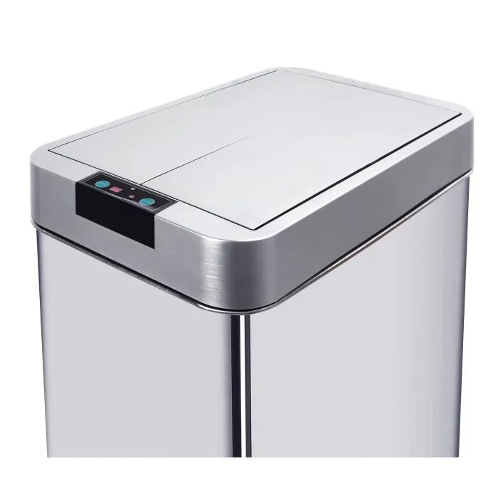 Kitchen Move Papelera Automática SILVERLAKE 70L Acero Inoxidable con Fleje 3