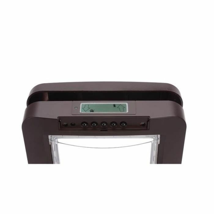 Sureflap Solapa Electrónica Grande Marrón Lector de Microchip para Gatos y Perros Pequeños - Evita Intrusos (Hasta 32 Chips) 2