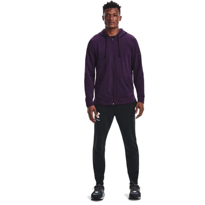 Chaqueta Deportiva para Hombre Under Armour Rival Terry Magenta L 1