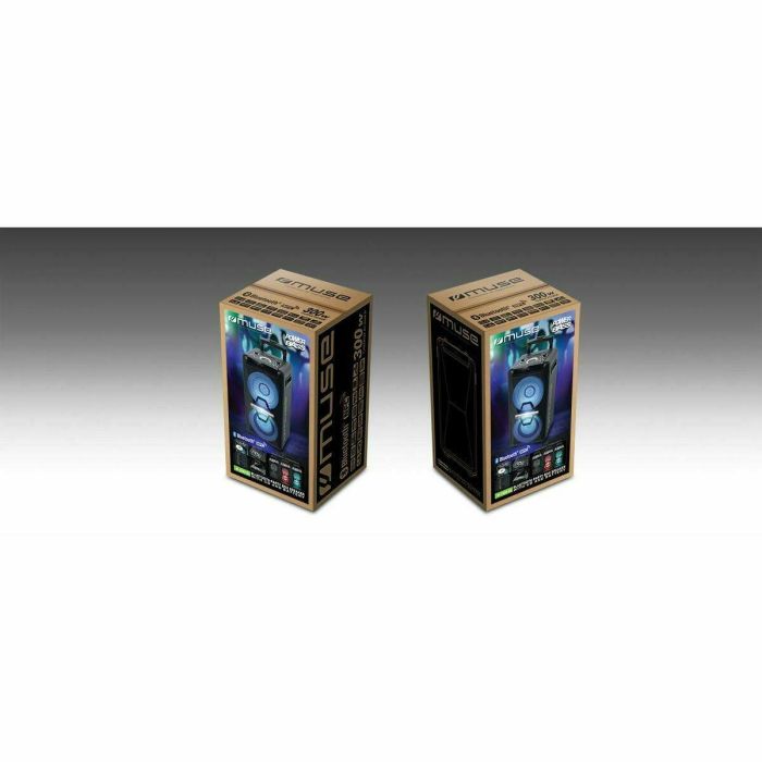 Altavoz Portátil Muse M-1920 DJ Negro 300 W 1