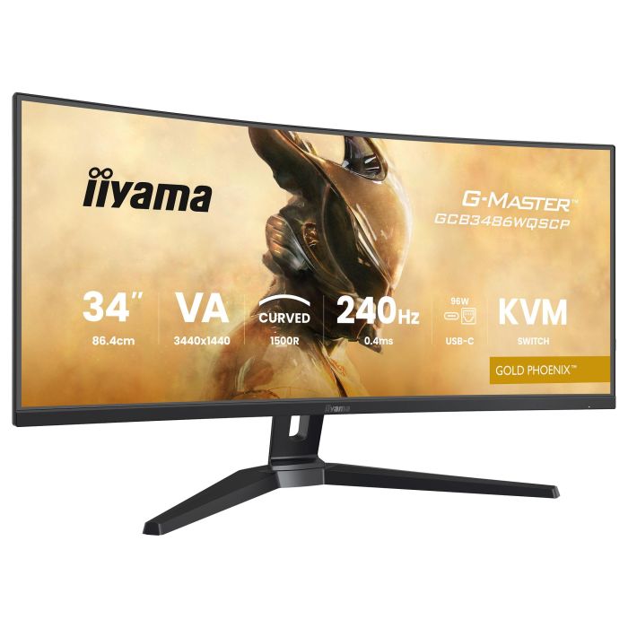 Iiyama Monitor Curvo G-MASTER GOLD PHOENIX 34" 240 Hz Panel VA 0,4 ms
