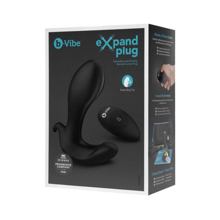Plug Anal B-Vibe EXPAND Negro 1 Plug Anal B-Vibe EXPAND Negro 1