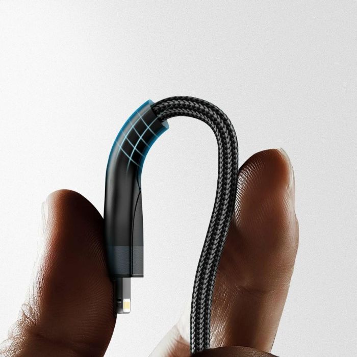 4smarts USB-C/A Multi-Ladekabel 4in2 1.2m. schwarz 5