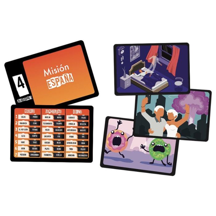 La Caja Juego de Mesa Secret Images LCLS02ES Juego de Deducción y Faroles para 4-6 Jugadores 1