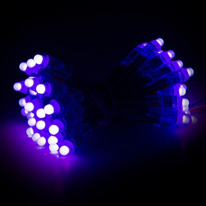 Pixel LED 0.3W 6Lm 12Mm 5V Epistar Fullcolor 19031C (Cadena 50 Unidades) 50.000H [DE-PIX-12-FULL] 3