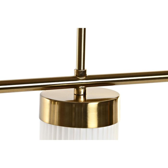 Lampara Techo Moderno DKD Home Decor Dorado Blanco 15 x 25 x 60 cm 3 Lampara Techo Moderno DKD Home Decor Dorado Blanco 15 x 25 x 60 cm 3
