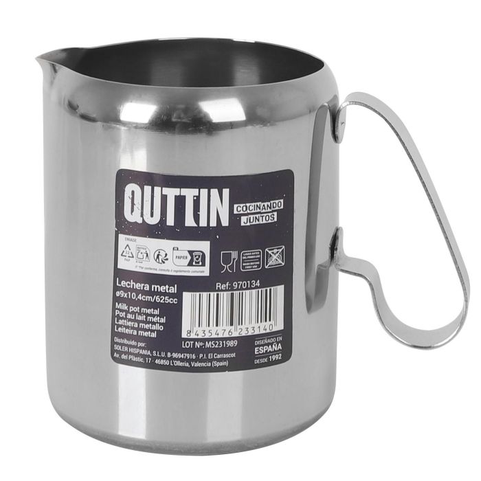 Lechera de metal Quttin 625 cc (12 Unidades) 1 Lechera de metal Quttin 625 cc (12 Unidades) 1