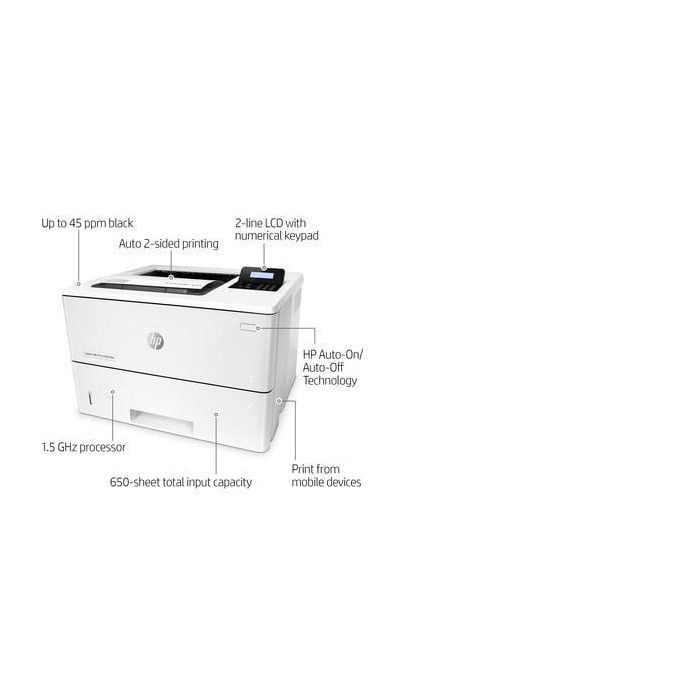 HP LaserJet Pro M501dn Impresora Láser Monocromo Profesional Dúplex Ethernet A4 43ppm 4800x600 DPI 23 HP LaserJet Pro M501dn Impresora Láser Monocromo Profesional Dúplex Ethernet A4 43ppm 4800x600 DPI 23