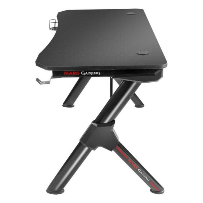 Mesa de Escritorio Gaming Mars Gaming MGD Negro 1