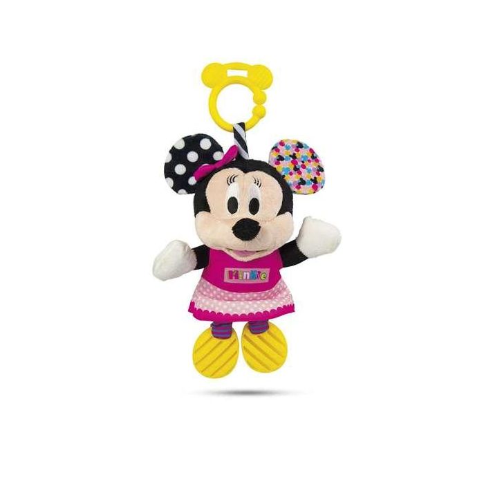 Sonajero minnie peluche texturas con mordedor 18x28x11 cm 17