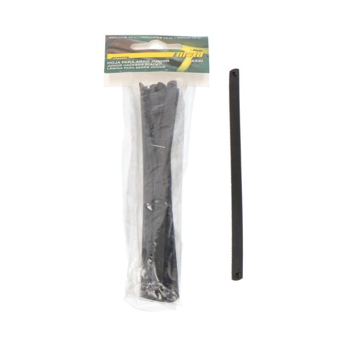 Mota Herramientas 39472 Hoja de sierra de carbono 150 mm para AS20, pack de 10 unidades 0 Mota Herramientas 39472 Hoja de sierra de carbono 150 mm para AS20, pack de 10 unidades 0