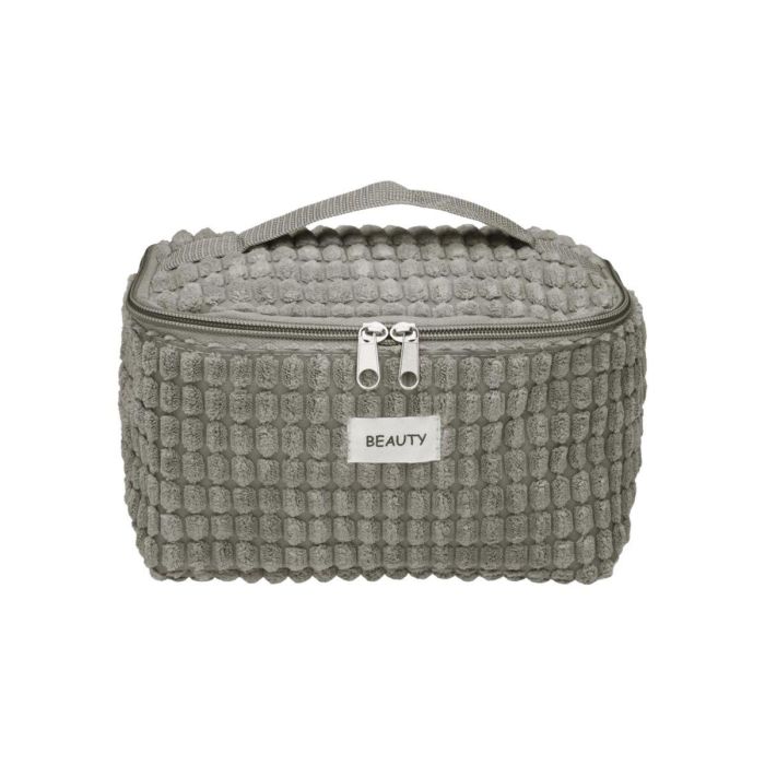 Neceser de Viaje Versa Corduroy Azul Poliéster Textil 12 x 12 x 20 cm 1 Neceser de Viaje Versa Corduroy Azul Poliéster Textil 12 x 12 x 20 cm 1
