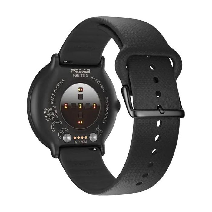 Polar IGNITE 3 Reloj Deportivo S-L Negro Pantalla AMOLED Táctil GPS 2