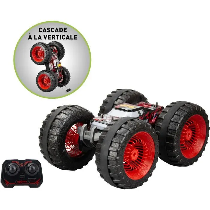 Exost Coche Teledirigido Land Buster 34 cm Rojo 12 km/h 1:12 para 5 años 5