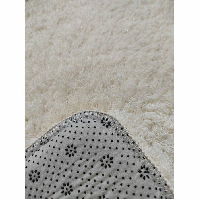 Alfombra Moderno DKD Home Decor Marfil Plateado 240 x 3 x 60 cm 1