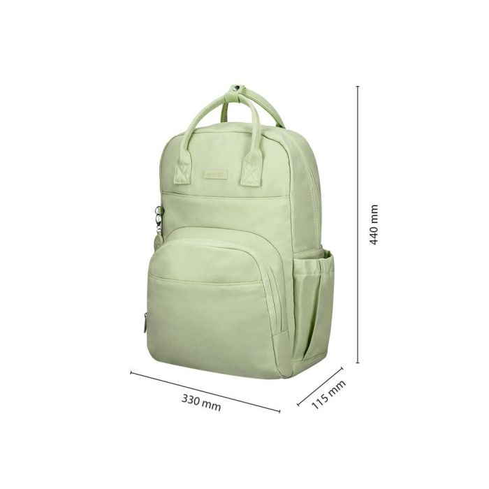 Mochila Antartik Glow Bags Con Acolchado Para Portatil 15'' Verde 25 L 440x150x310 mm 11