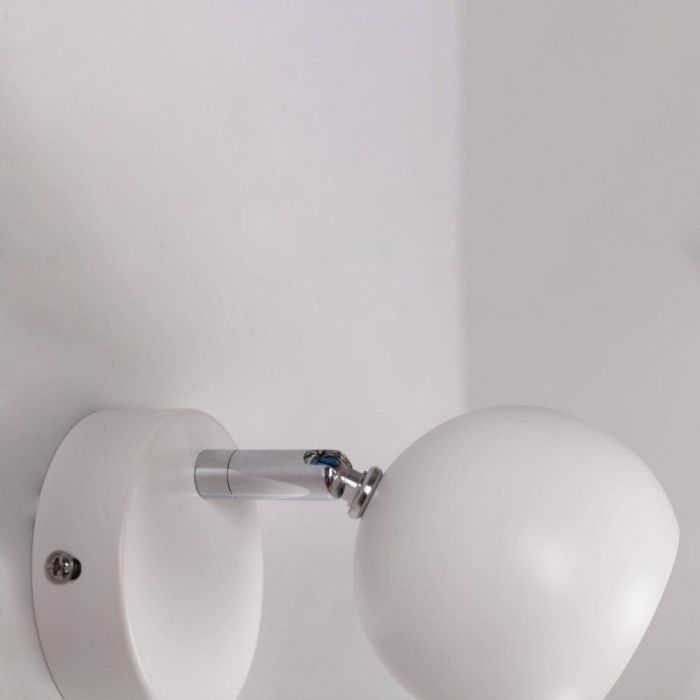 SKD-W1001 Aplique de Pared Chimoio Orientable de Aluminio para Bombillas LED GU10, Foco Interior Tiendas Escaparates 3 SKD-W1001 Aplique de Pared Chimoio Orientable de Aluminio para Bombillas LED GU10, Foco Interior Tiendas Escaparates 3