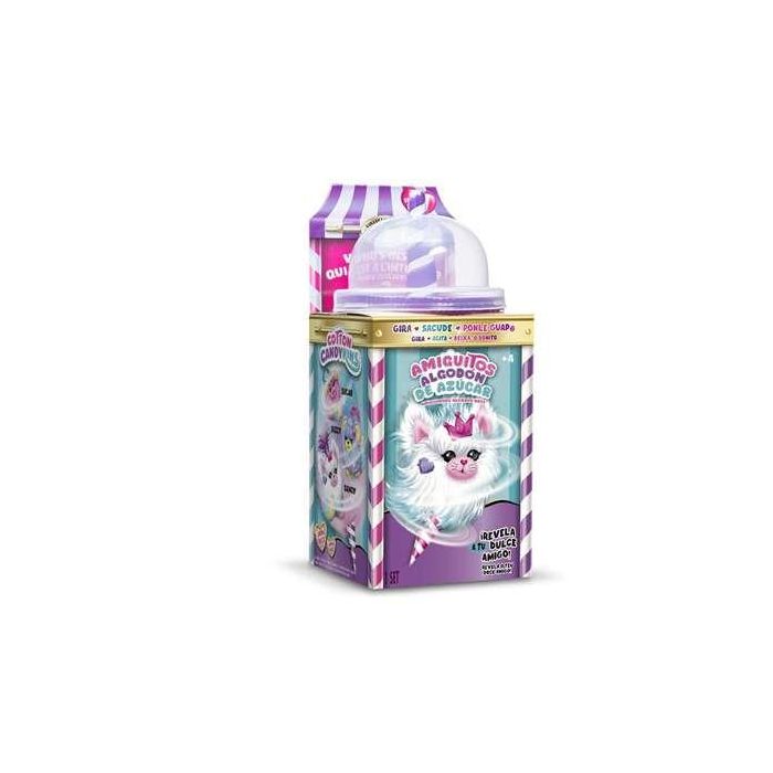 Bizak Juego Peluche Amiguitos Algodón de Azúcar - Gira el cono, descubre, peina y customiza tu peluche, surtidos +4 años 2 Bizak Juego Peluche Amiguitos Algodón de Azúcar - Gira el cono, descubre, peina y customiza tu peluche, surtidos +4 años 2