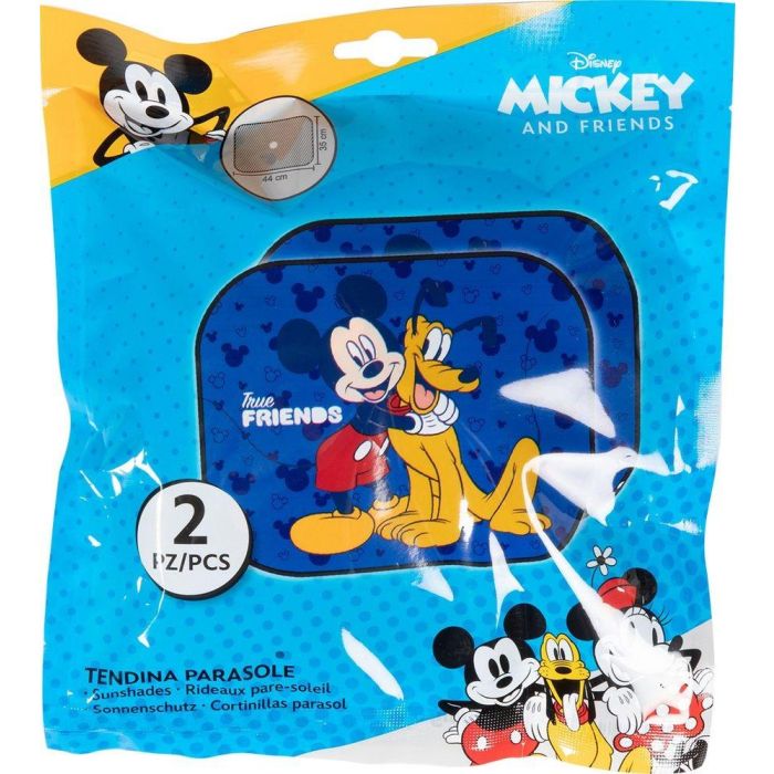 Disney Parasoles Laterales Mickey 44x35 cm Set 2 Piezas CZ10614 Protección UV 5