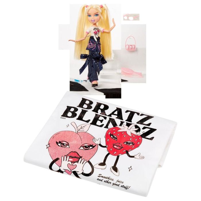 Muñeca Cloe Stylin + Camiseta Bratz 4