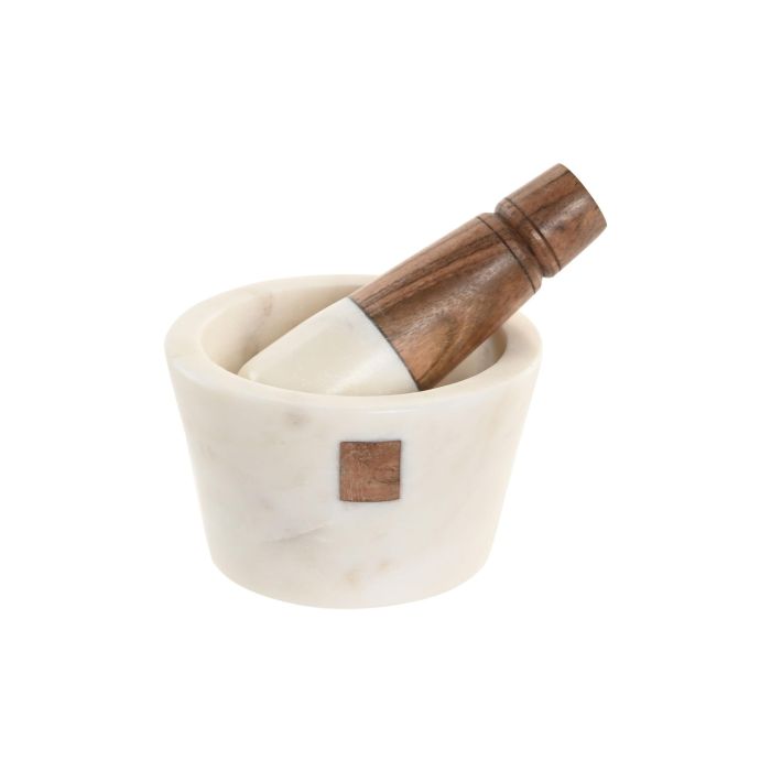 Mortero Urban DKD Home Decor Blanco Natural 10 x 6.5 x 10 cm 0 Mortero Urban DKD Home Decor Blanco Natural 10 x 6.5 x 10 cm 0