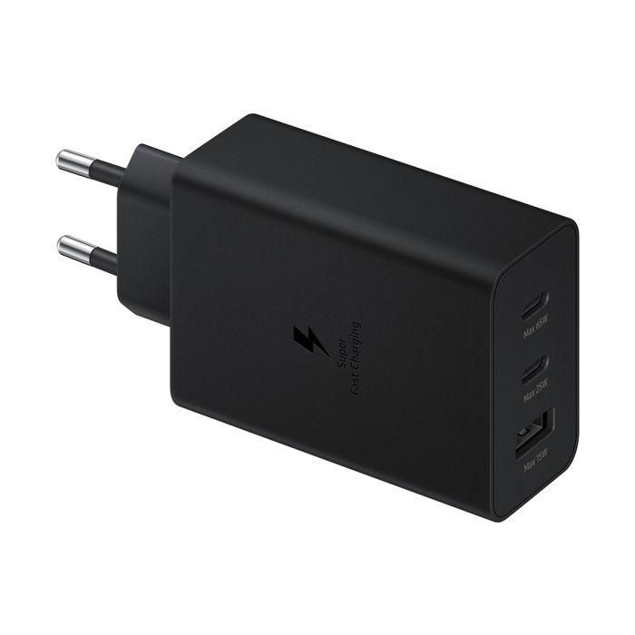 Samsung EP-T6530 Cargador de Pared Negro con 2 Puertos USB-C para Smartphone, Tableta, Portátil, Auriculares y Smartwatch 0 Samsung EP-T6530 Cargador de Pared Negro con 2 Puertos USB-C para Smartphone, Tableta, Portátil, Auriculares y Smartwatch 0