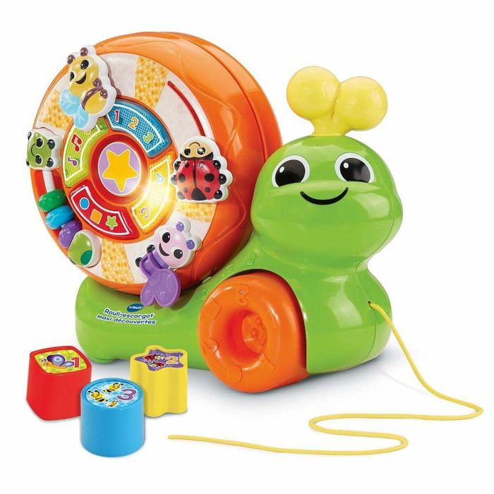 Sonajero Vtech ROULI-ESCARGOT MAXI DISCOVERIES Caracol Sonajero Vtech ROULI-ESCARGOT MAXI DISCOVERIES Caracol