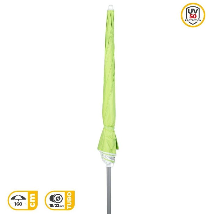 Sombrilla Aktive 160 x 175,5 x 160 cm (12 Unidades) 3 Sombrilla Aktive 160 x 175,5 x 160 cm (12 Unidades) 3