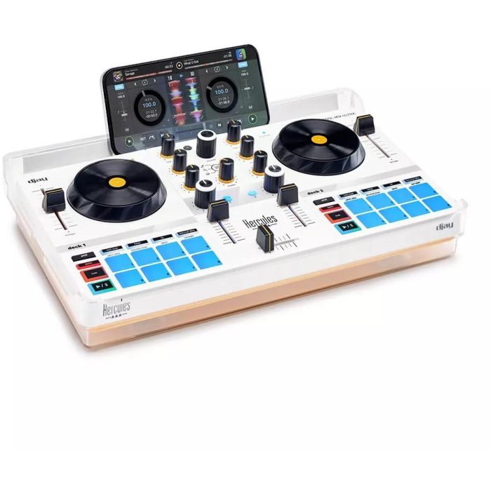 Hercules AUC1737653380082 Controlador de DJ USB DJControl Mix Ultra para Mezclas Inalámbricas
