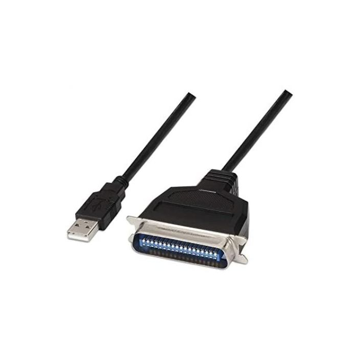 Cable Conversor impresora Nanocable 10.03.0001/ USB Macho - CN36 Macho/ 1.5m/ Negro 3 Cable Conversor impresora Nanocable 10.03.0001/ USB Macho - CN36 Macho/ 1.5m/ Negro 3