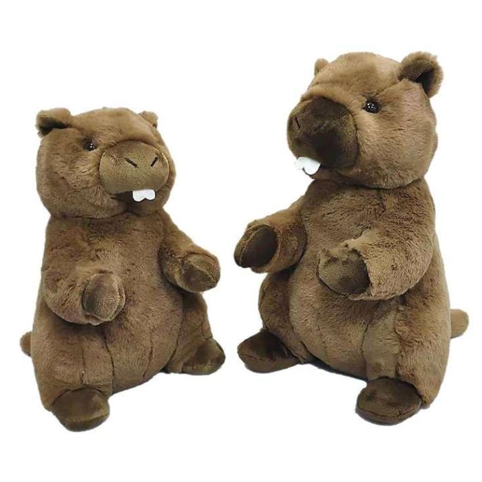 Marmotte brune 38cm. 1 Marmotte brune 38cm. 1