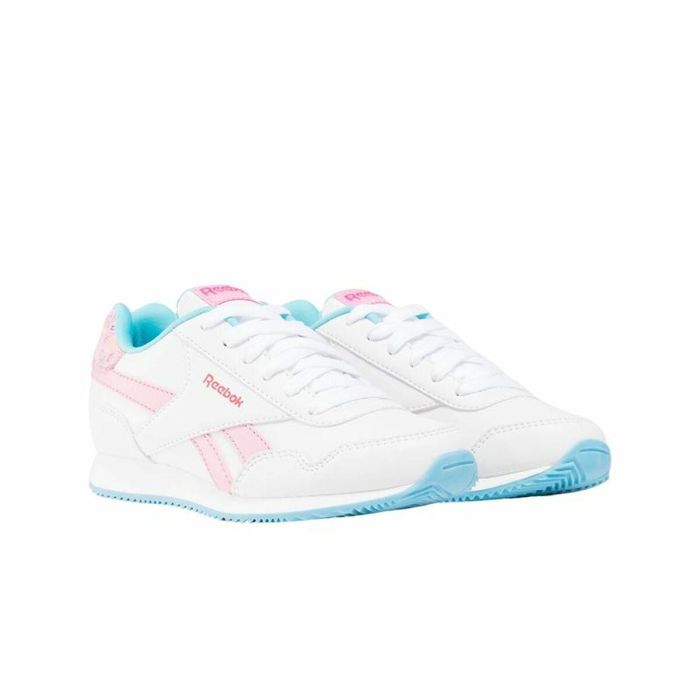 Zapatillas Deportivas Infantiles Reebok Royal Cl Jog 3.0 Blanco Rosa 4 Zapatillas Deportivas Infantiles Reebok Royal Cl Jog 3.0 Blanco Rosa 4