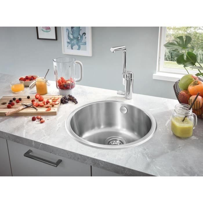 Fregadero de cocina - Acero inoxidable - Integrado desde arriba - GROHE K200 - 31720SD0 1 Fregadero de cocina - Acero inoxidable - Integrado desde arriba - GROHE K200 - 31720SD0 1